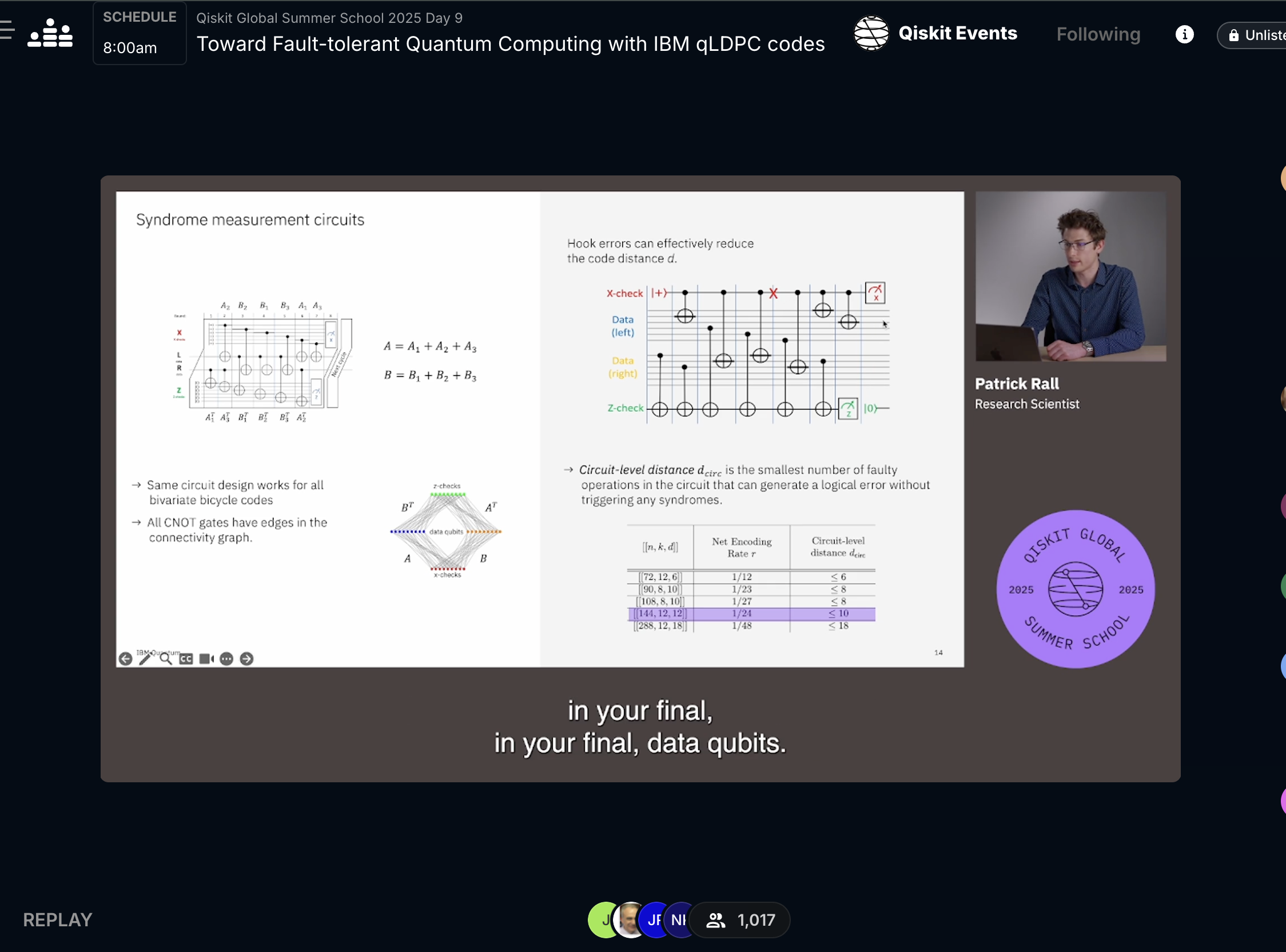 Qiskit Global Summer School 3